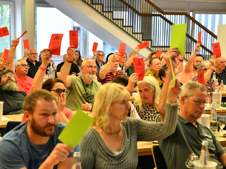 Abstimmung Delegiertenversammlung